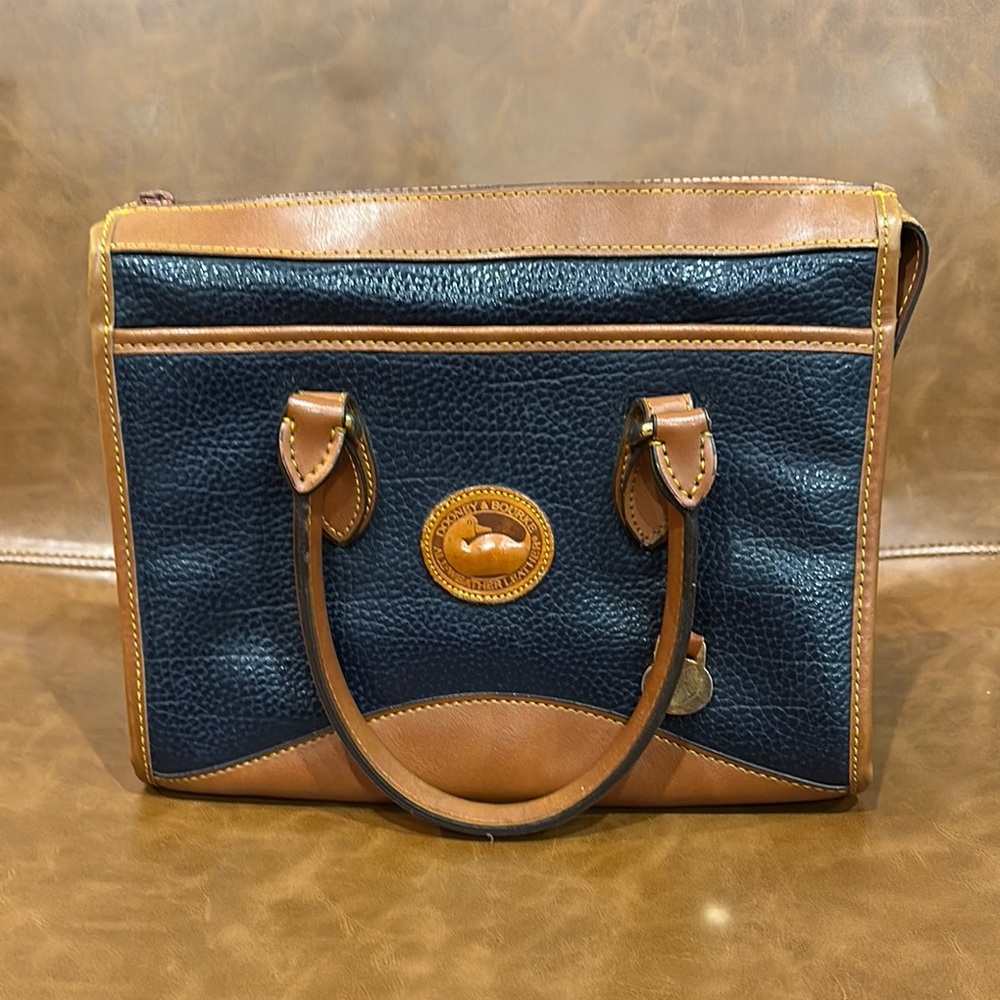 Dooney & Bourke Black and Brown Bag